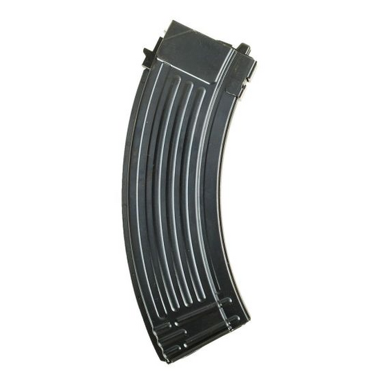 WE 30 Round Gas Magazine for AK GBB series (metal shell-Black)-0