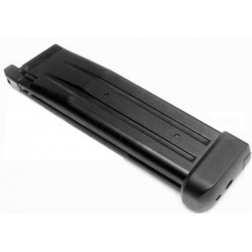 WE Airsoft Hi-Capa Magazine Gas for 5.1 model, standard 25-round capacity, shown in a close-up image.