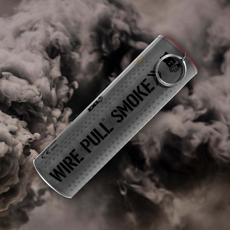Enola Gaye WP40 Wire Pull Black Smoke grenade.-0