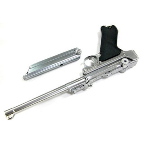 P08 Luger GBB Pistol (8") (Silver)