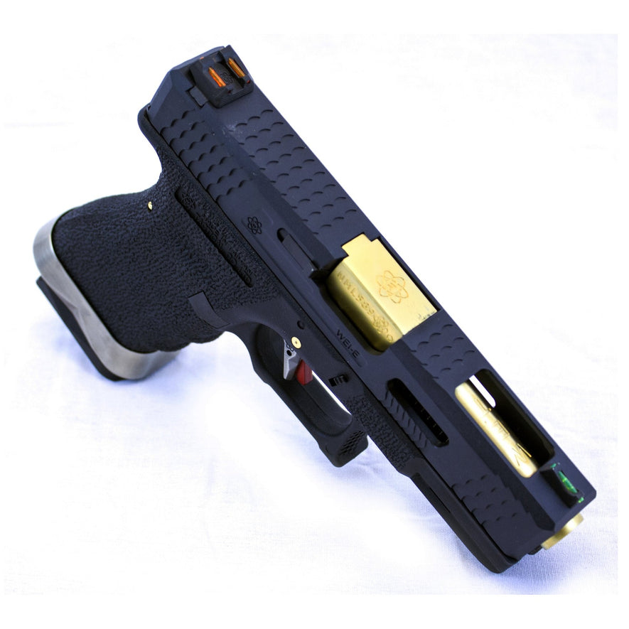 EU9 E-Force GBB Pistol (Black) (Gold Barrel)