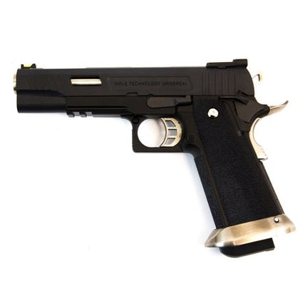 Hi-Capa 5.1 Gen2 E-Force GBB Pistol (Black) (Silver Barrel)