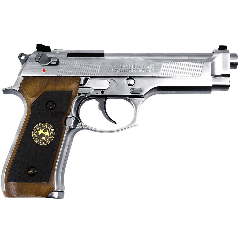 M92 Gen2 Biohazard GBB Pistol (Silver) (Silver Barrel)