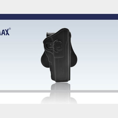 Amomax polymer holster for Browning Hi Power - Black
