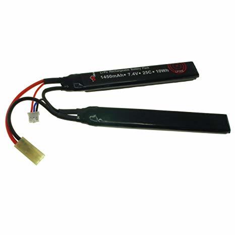 Vapex LP308 Airsoft 7.4V 1450mAh 25C LiPo battery with case-0