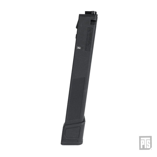 PTS Syndicate AR9 polymer magazine for ARP9 and PX9 firearms, showing black magazine with textured grip and feed lips