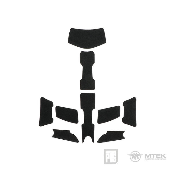 PTS MTEK FLUX Exterior Velcro Kit - Black