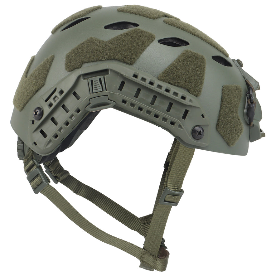 Nuprol FAST Railed SF-AIR Helmet (Green)