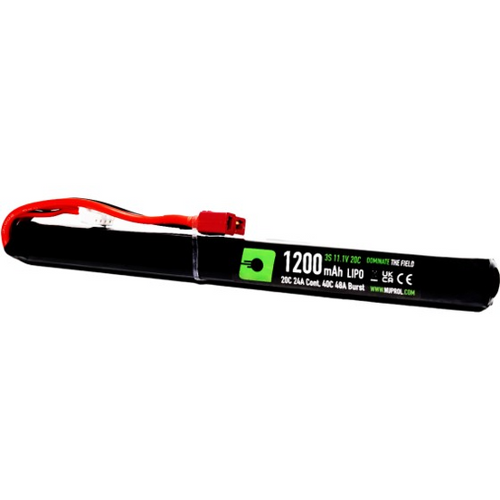Nuprol 11.1v  1200mah 20C Slim Stick battery with Deans connector ( T-Plug)