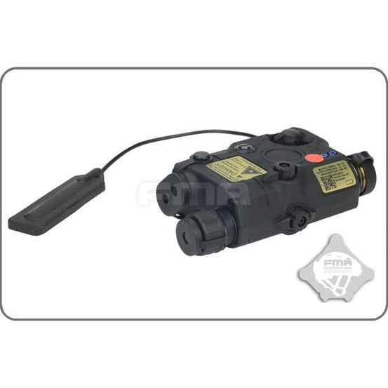 FMA PEQ LA5 - LED White Light and Red Laser with IR - Black