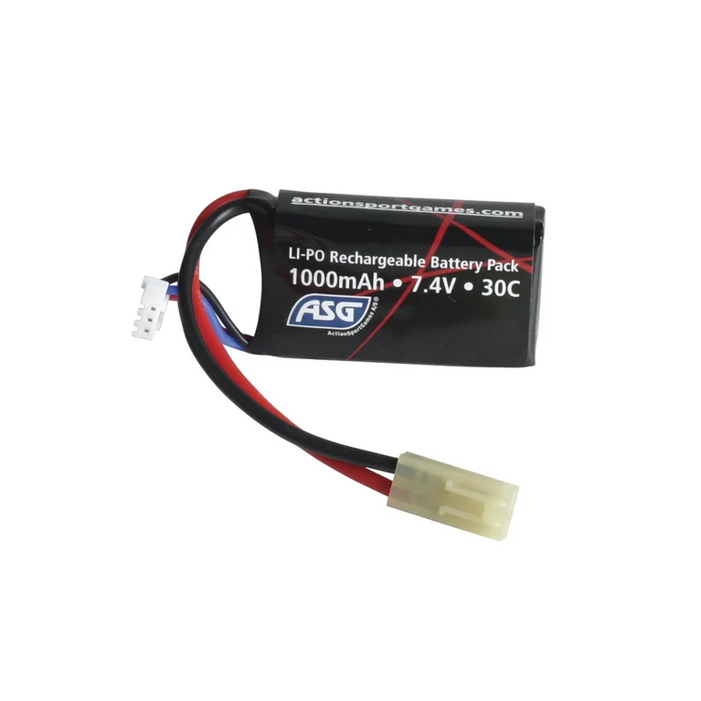 ASG 7.4v 1000mAh LiPo Battery for PEQ Boxes