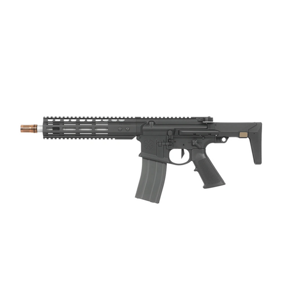 EMG x Double Eagle Noveske N4 Ghetto Blaster 10.5" MWS GEN3 Gas BlowBack Rifle - Black