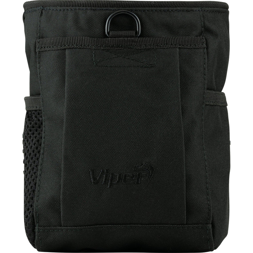 Viper Tactical Elite 600D Cordura dump bag in black with adjustable straps and multiple compartments for tactical gear storage.