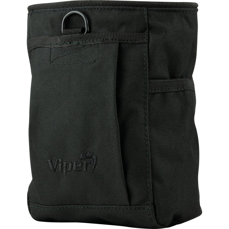 Viper Tactical Elite 600D Cordura dump bag in black with sturdy handles and durable fabric for tactical use.