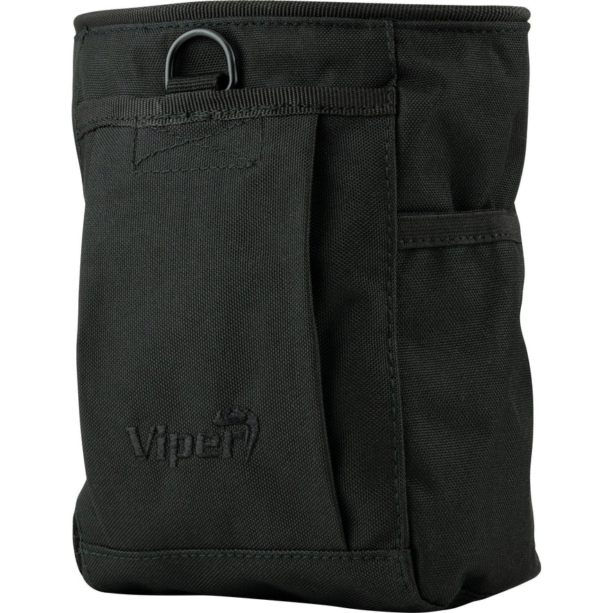 Viper Tactical Elite 600D Cordura dump bag in black with sturdy handles and durable fabric for tactical use.