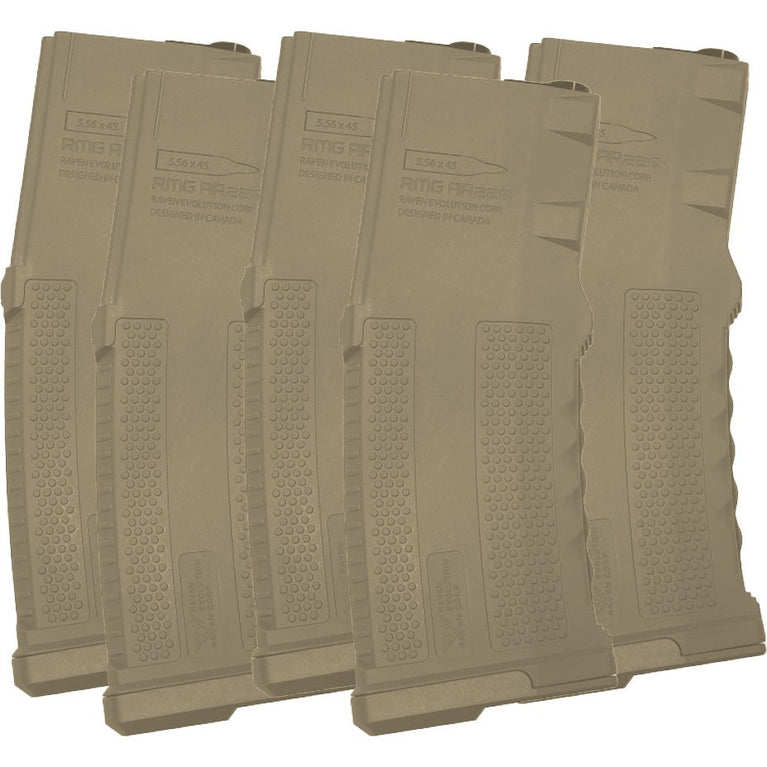 Raven Evolution RMG AR220 Midcap 5 Pack - DE