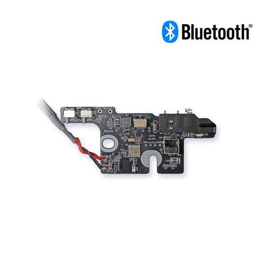 Wolverine Airsoft BLINC Bluetooth FCU with logo, showcasing compact design and connectivity features for airsoft enthusiasts.