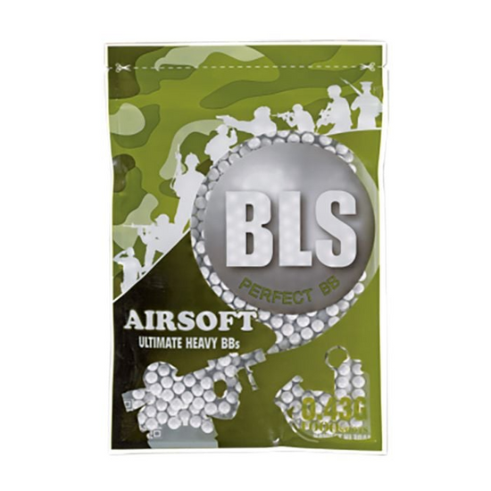 BLS 0.43g Ultimate heavy BBS (1000 bag) - Ivory-0