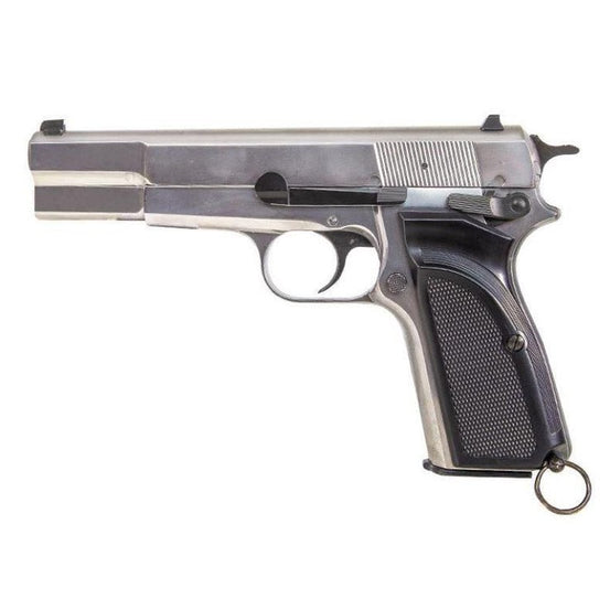WE Browning Mk3 Gas Blowback pistol - silver-0