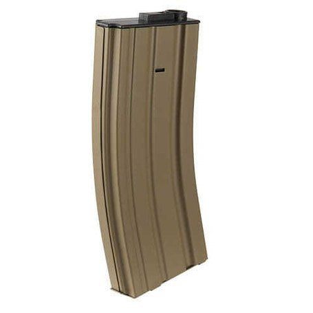 Lancer Tactical Mid-cap 120 rounds metal mag - Tan