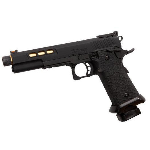 EMG STI DVC 3 Gun 2011 GBB Pistol with Threaded Barrel-0
