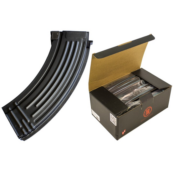 E&L AK47 (Ak-47) 120rd Metal Mid-cap magazine- 5 Pack.-0