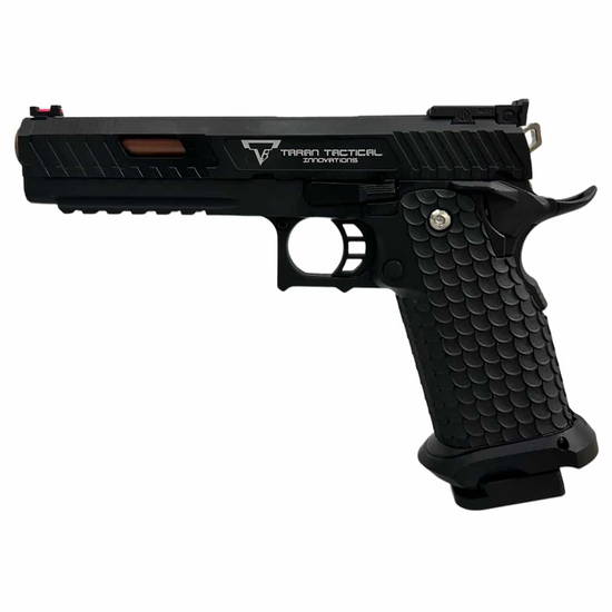 E&C Hi-Capa 5.1 TTI GBB Pistol- black-0
