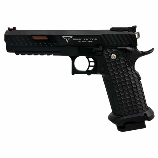 E&C Hi-Capa 5.1 TTI GBB Pistol- black-0