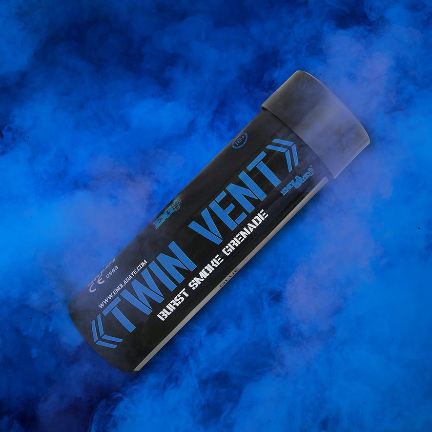 Enola Gaye Burst Wire Pull Blue Smoke Grenade-0