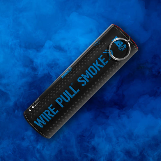Enola Gaye WP40 Wire Pull Blue Smoke grenade.-0