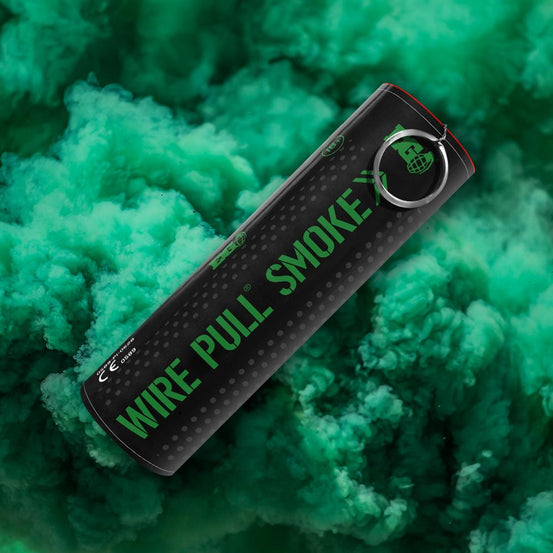 Enola Gaye WP40 Wire Pull Green Smoke grenade-0