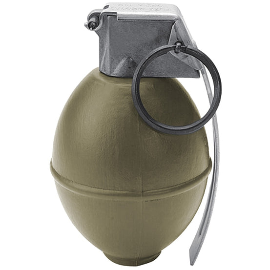 G&G Armament Mock M26 Grenade Speedloader shown with black plastic body and metal components for airsoft grenade reloading.