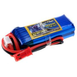 Giant Power 7.4V 300mAh 35C/70C LiPO RC Battery JST (BEC)