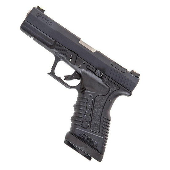 WE GP1799 Pistol Black Slide/Silver Barrel-0