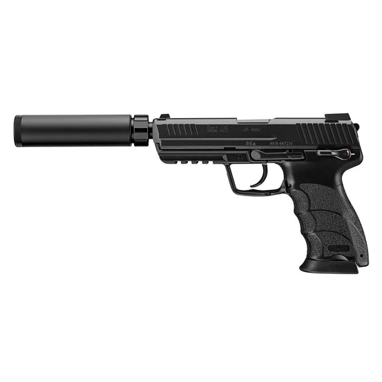Tokyo Marui HK45 Tactical GBB Pistol with Suppressor - Black-0