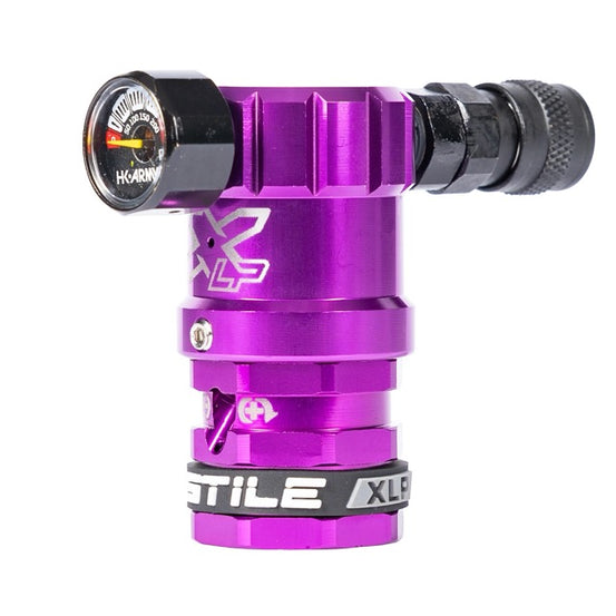 HK Army Hostile XLP Regulator - Side Port - Purple