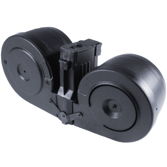 AK DBL-Drum Magazine AEG 2500R (Drum|Auto-Button) (Black)