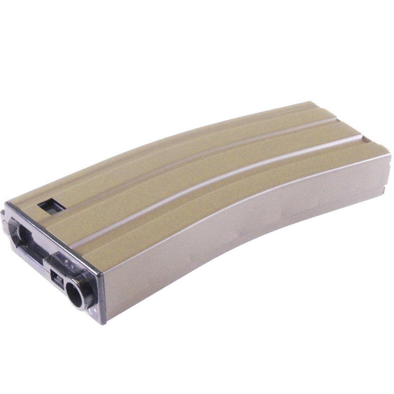 M4 Magazine Folded Metal (Tokyo Marui) (Hi-Cap|360R) (Tan)