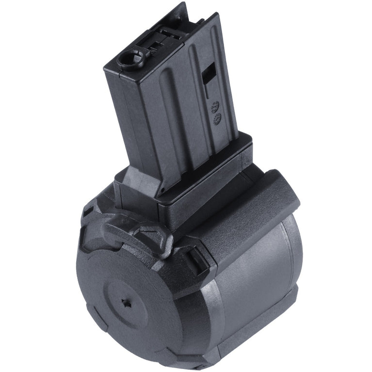 M4 LP-Drum Magazine AEG (Tokyo Marui) 1200R (Drum|Auto-Sound) (Black)