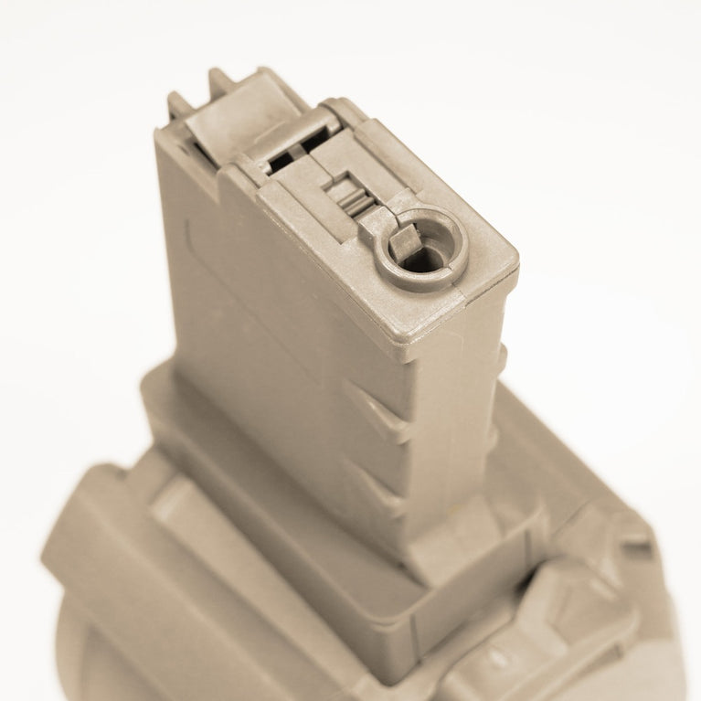 MASADA LP-Drum Magazine (Tokyo Marui) 1200R (Drum|Auto-Button) (Tan)