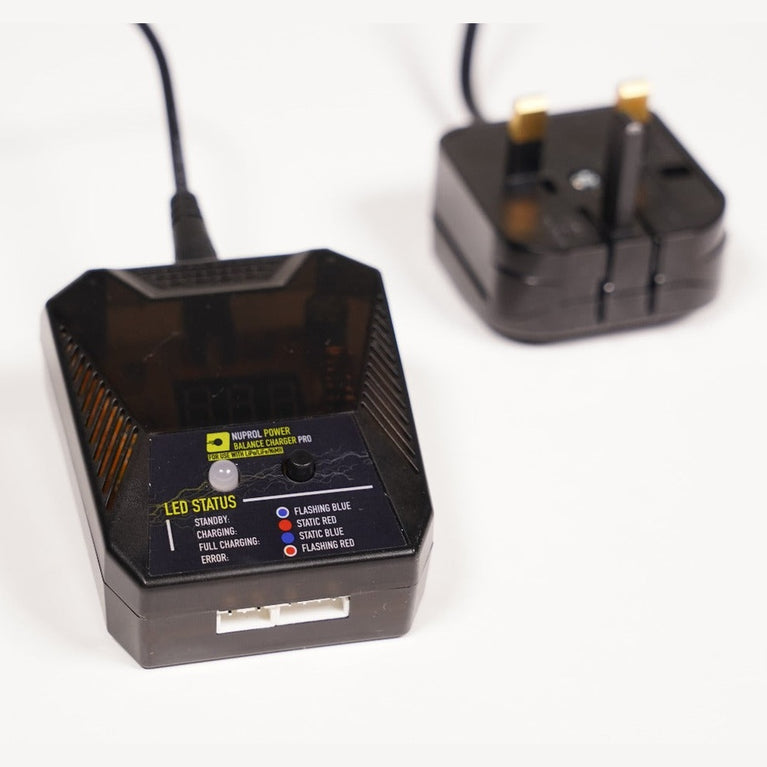 Nuprol LiPo/LiFe/Li-Ion (2s/3s) NiMH/NiCad (4s/8s) LED Display Battery Charger