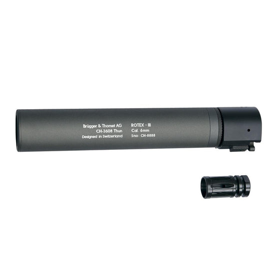 ASG B&T ROTEX - III Barrel extension tube, grey-0