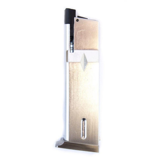 WE Makarov 645K 16rnd Magazine - Silver-0