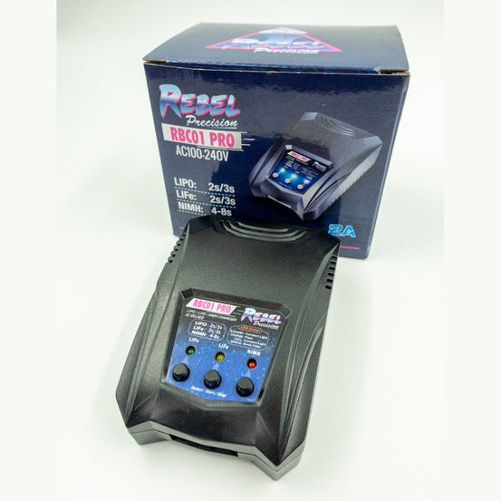 Rebel RBC01 Pro Compact Smart Charger (Lipo,Life,Nimh,HPA)