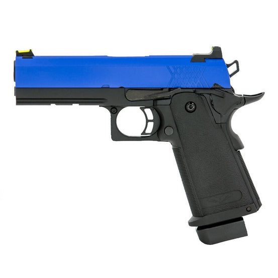 Hi-Capa 4.3 GBB Pistol (Dual Tone) (Blue|Black)
