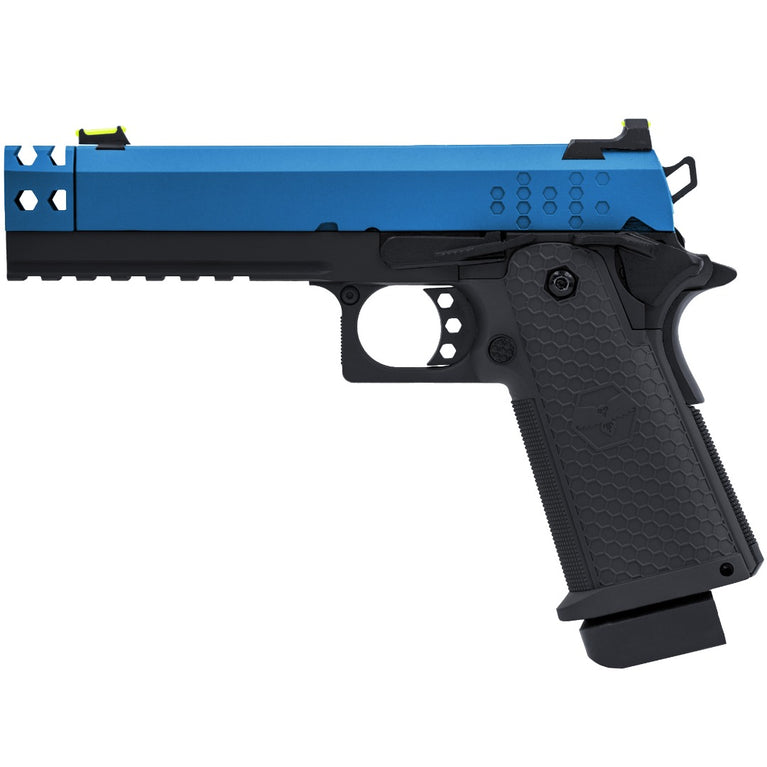 Hi-Capa HEX-C GBB Pistol (Dual Tone) (Blue|Black)