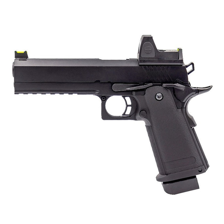 Hi-Capa 5.1 + RDS GBB Pistol (Black)
