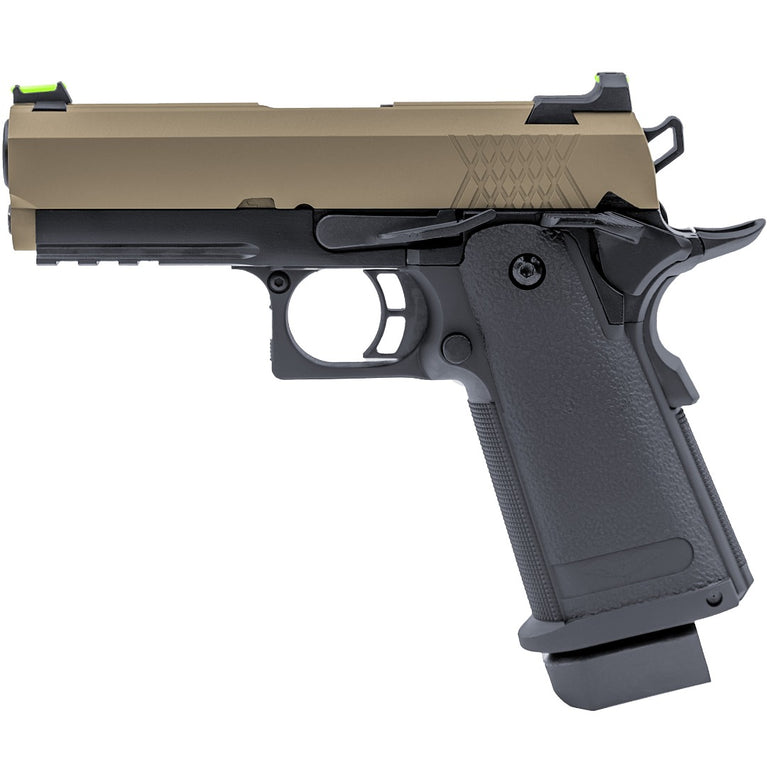 Hi-Capa 3.8 Pro GBB Pistol (Tan|Black)