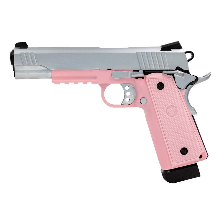 R14-R GBB Pistol (Silver|Pink)