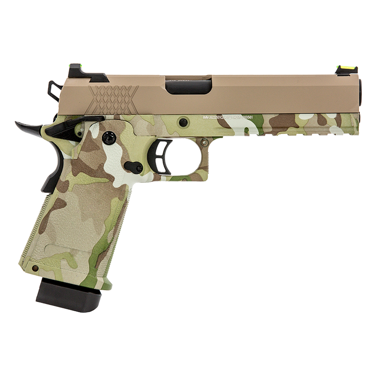Hi-Capa 5.1 GBB Pistol (HYDRO) (Tan|Camo)